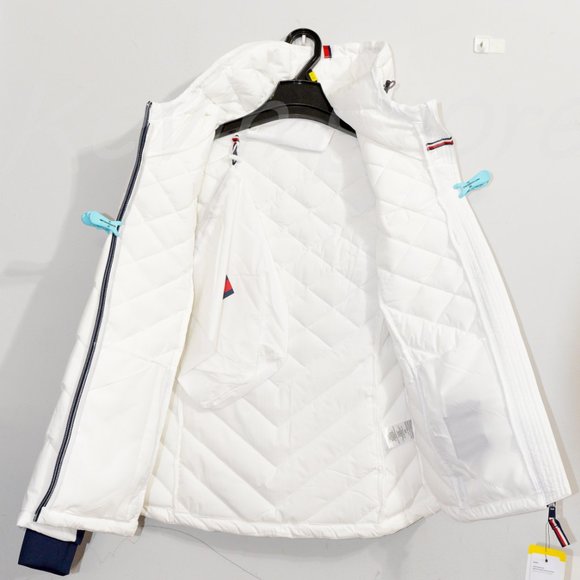 Tommy Hilfiger Ladies' Packable Jacket WHITE - Picture 4 of 9